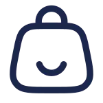 Bag Smile SVG Icon
